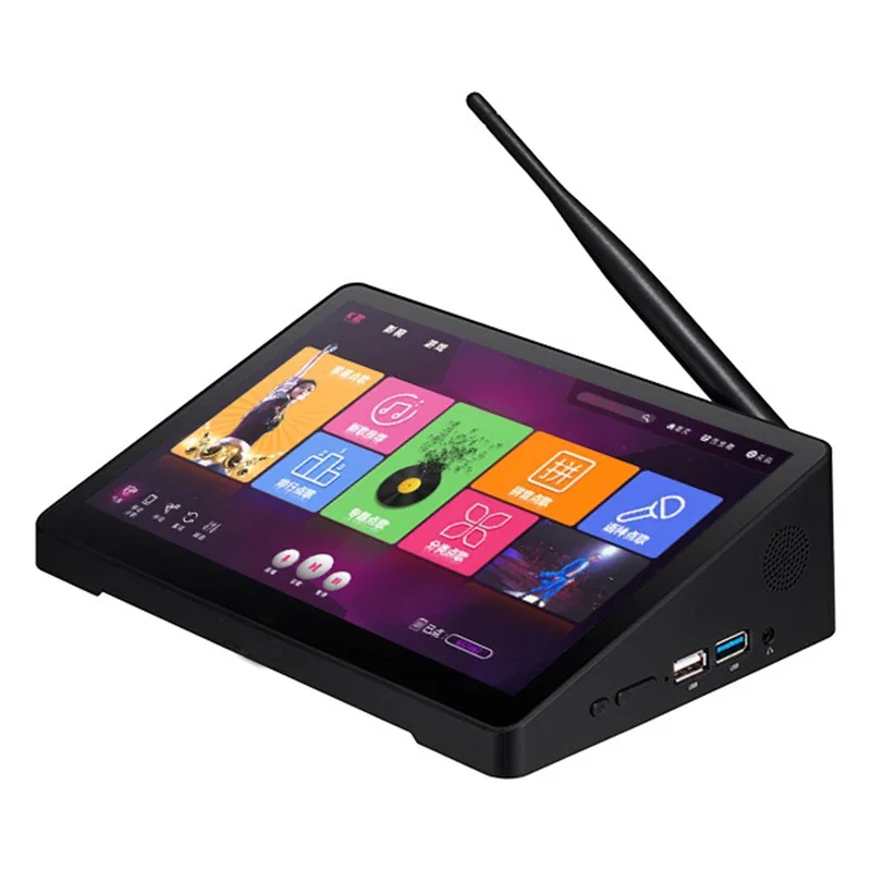 IN STOCK Pc All in One 9inch Android Touch Screen Mini PC Box Computer for Shop Hospital USB HD TF Mini Tablet PC