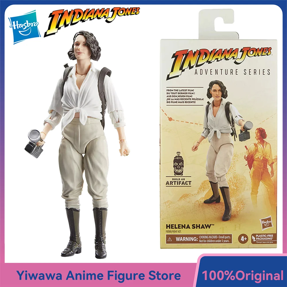 

[In-Stock] Hasbro INDIANA JONES Adventure Series Helena Shaw (Dial of Destiny) 6-Inch Anime Action Figure Model Collection Toys