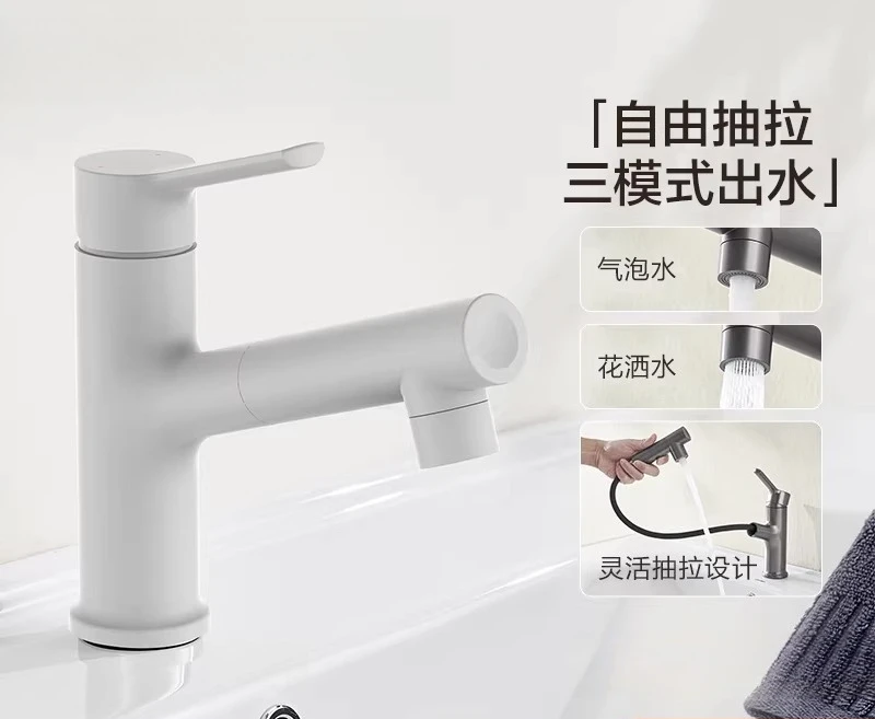 

Bathroom Household Faucet Washbasin, Washbasin Hot and Cold Faucet Bathroom Washbasin Faucet Set