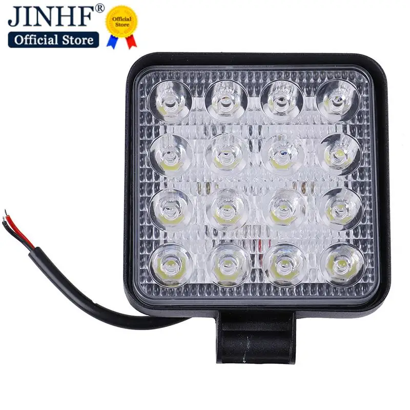 Hot sale 1pc Led spot Light 12V Spot Flood LED Light Bar LED Light 4inch 48W Car 4WD Truck Tractor Boat Trailer