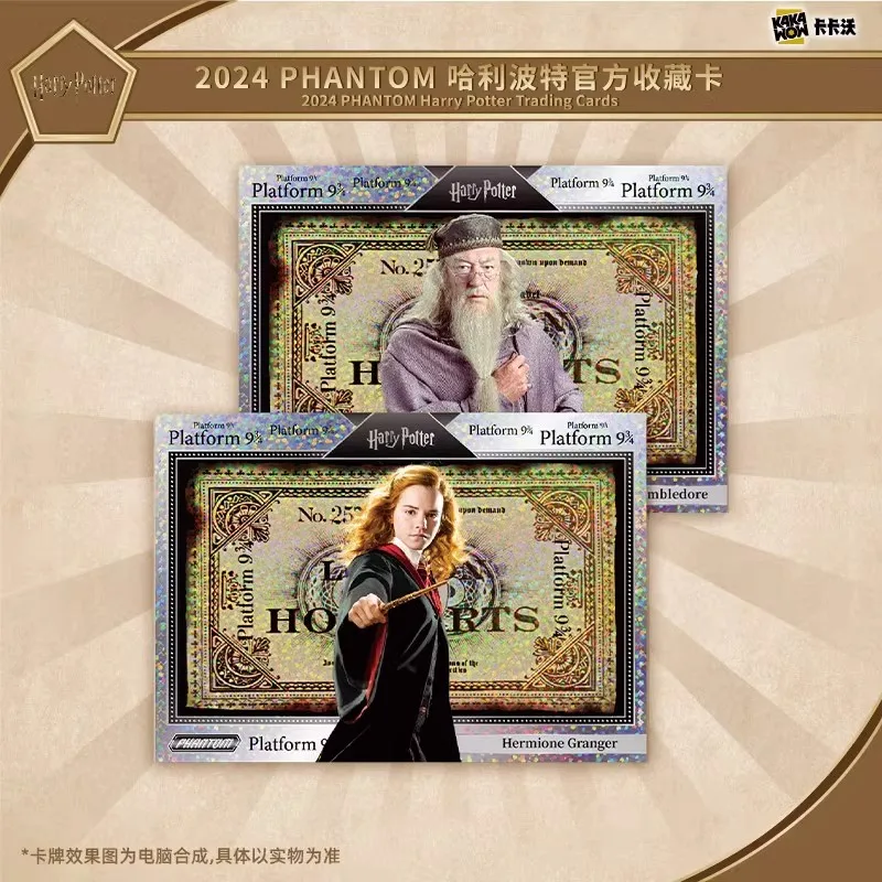 Original 2024 Kakawow PHANTOM Harry Potter Trading Cards with Binder Snape Hermione Ron First Edition Collectible Cards Gifts - Image 3