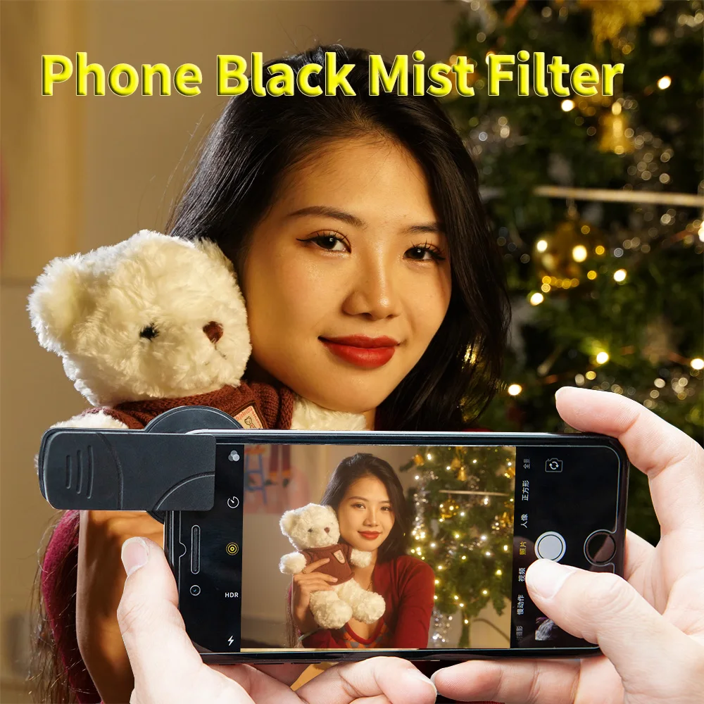 

Giai Smartphone Pro Black Mist Filters Diffusion Cinema Camera Lens 1/8 1/4 1 Special Effects For Video Photo