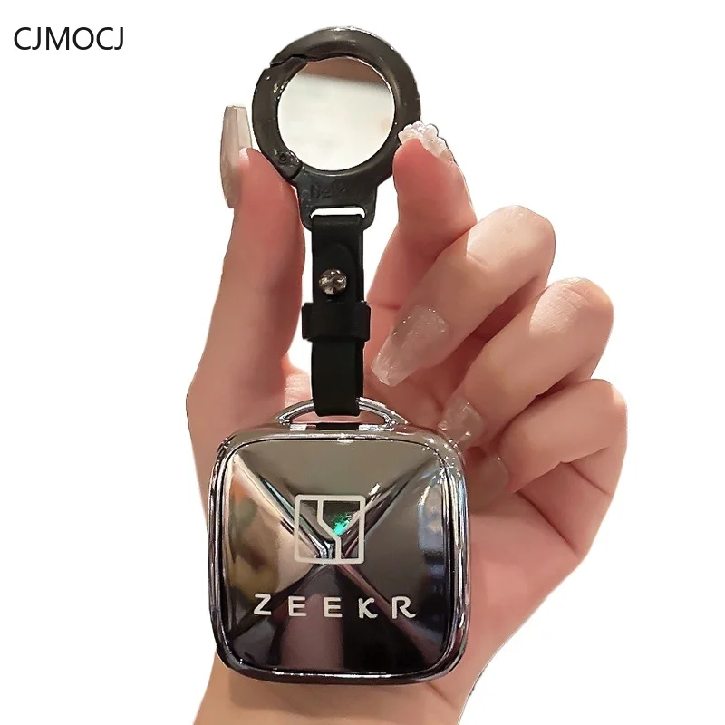 For Zeekr 001 009 X Key Case Cover, TPU Soft Car Key Fob Shell, Anti-Scratch Shockproof Smart Keychain, Zeekr Accessories