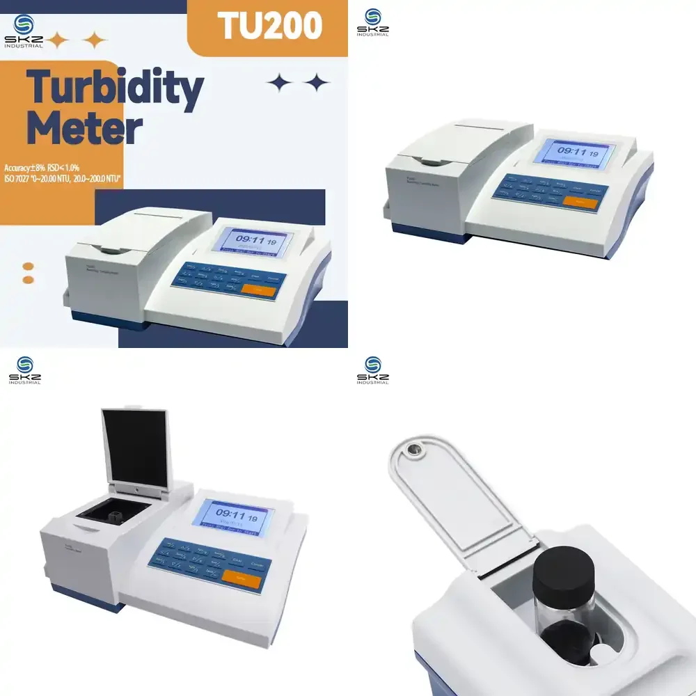 

Промышленный измеритель мутности для настольного анализатора качества воды TU200, 850 нм LED, соответствует ISO7027, единицы измерения FNU EBC, 90 градусов