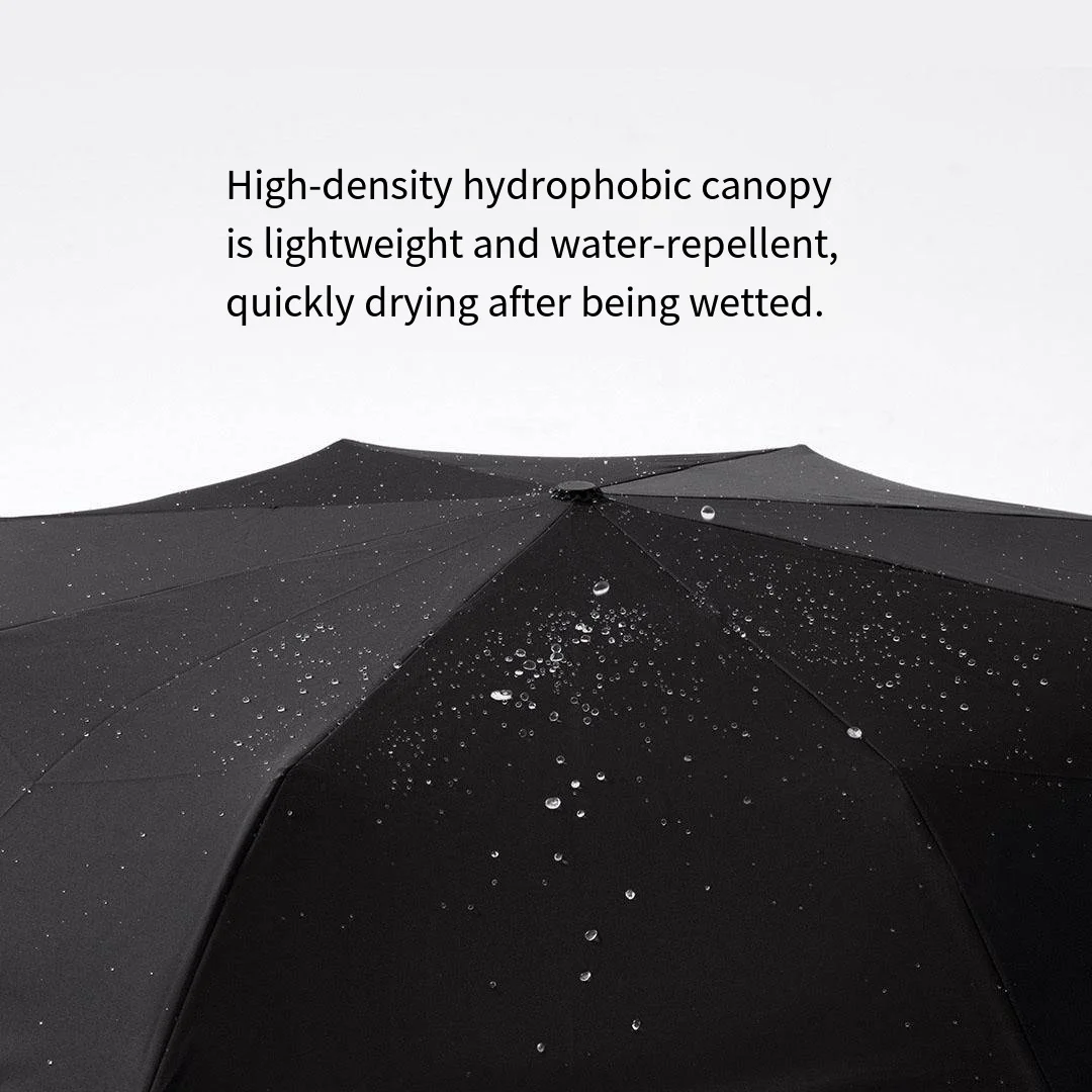 Xiaomiyoupin Fully Automatic Umbrella With Thick And Durable Keel Three Fold Umbrella UV Resistant Folding Umbrella view 6