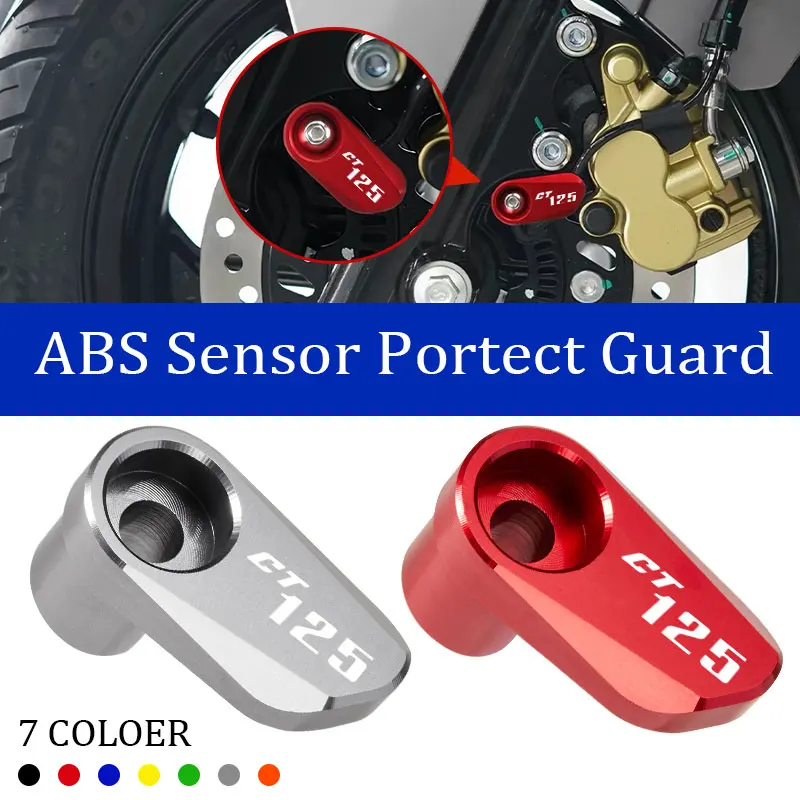 Geeignet für HONDA CT125 CT 125 Hunter Cub Aluminium-Schutzabdeckung für ABS-Sensoren an Vorder- und Hinterrad.