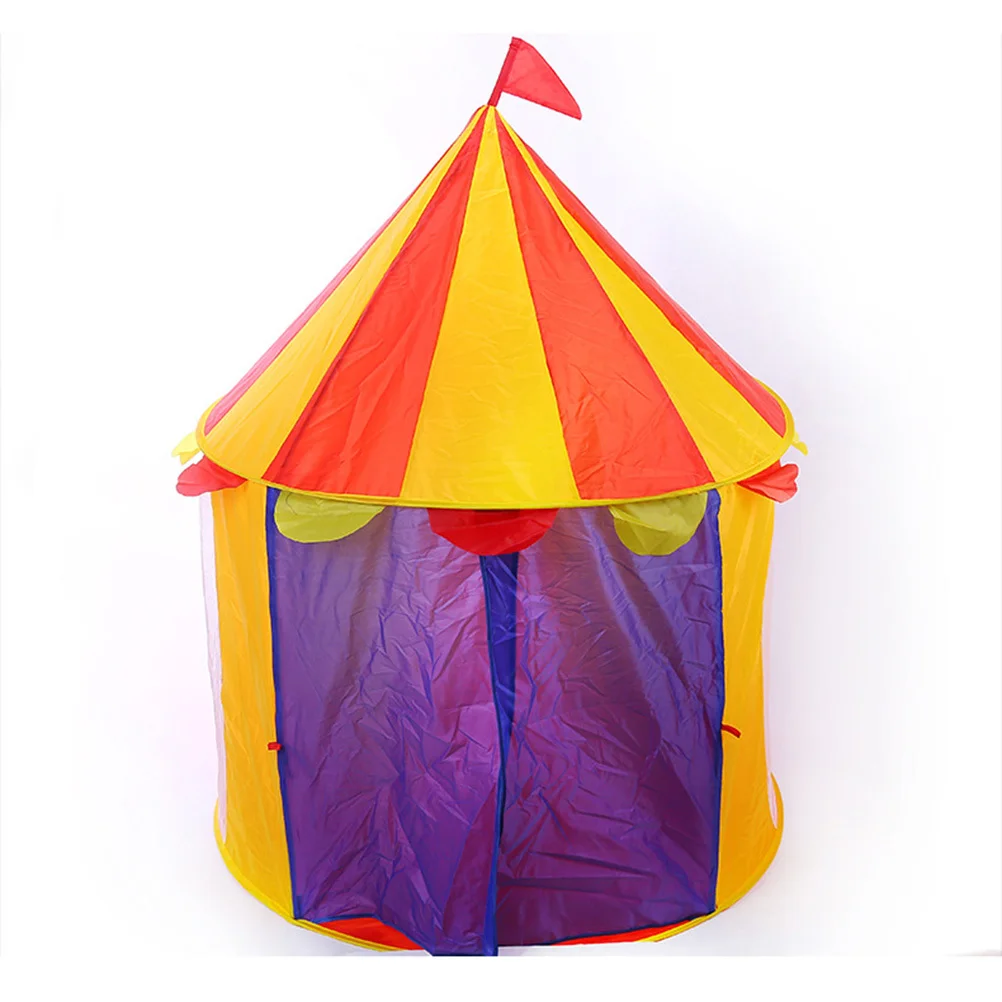 Speeltent Yurt-stijl Opvouwbaar Eenvoudige installatie Binnen Buiten Draagbaar Meisjes Speelhuisje Speltent voor verbeelding