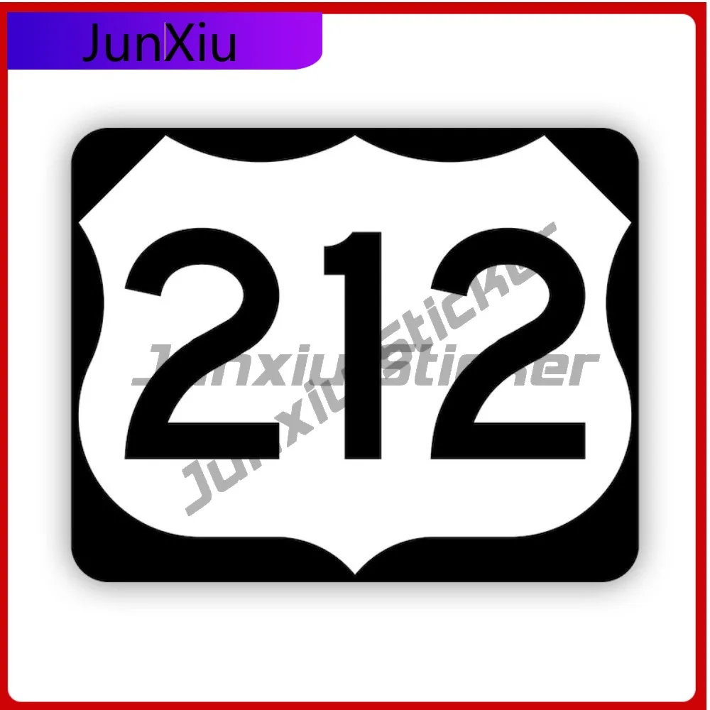 

Beartooth Highway 212 Highway Shield Stickerwaterproof Cool Car Waterproof Vinyl Decal For Car Windows And Trunks Decor Unique