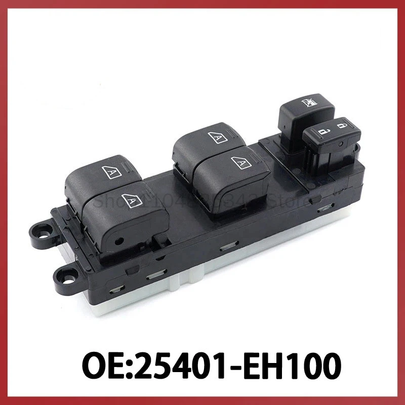 

25401-EH100 для Nissan Infiniti M35 M45: Главный переключатель стеклоподъемника (электрический)