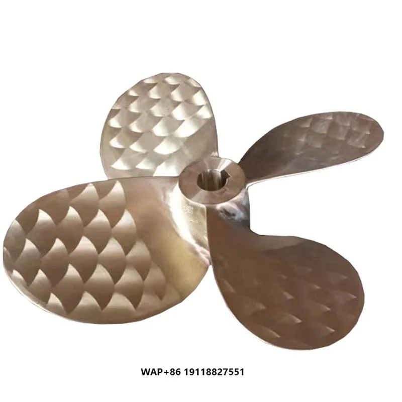 

52 Inch CU1 CU3 4 Blade Type Marine Bronze Propeller
