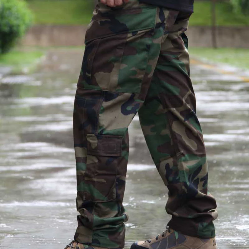 Emersongear Taktische BDU-Hose, Kampftraining, Herren, Cargohose, Airsoft, Jagd, Sport, Outdoor, Wandern, Radfahren, Polyester, Baumwolle – Detail 6
