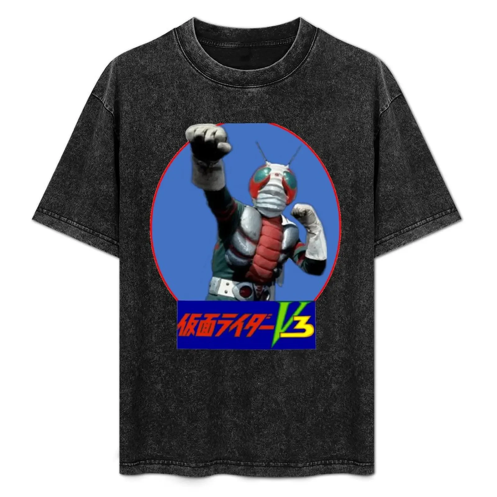 

KAMEN RIDER V3 PUNCH T-Shirt Funny t-shirts graphics baggy shirts t shirt for men