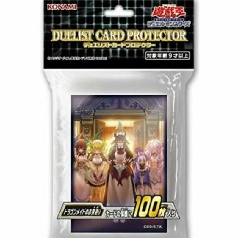 YuGiOh Konami Dragon Maid Send-Off 100 Pcs Card Sleeve SEALED Japanese