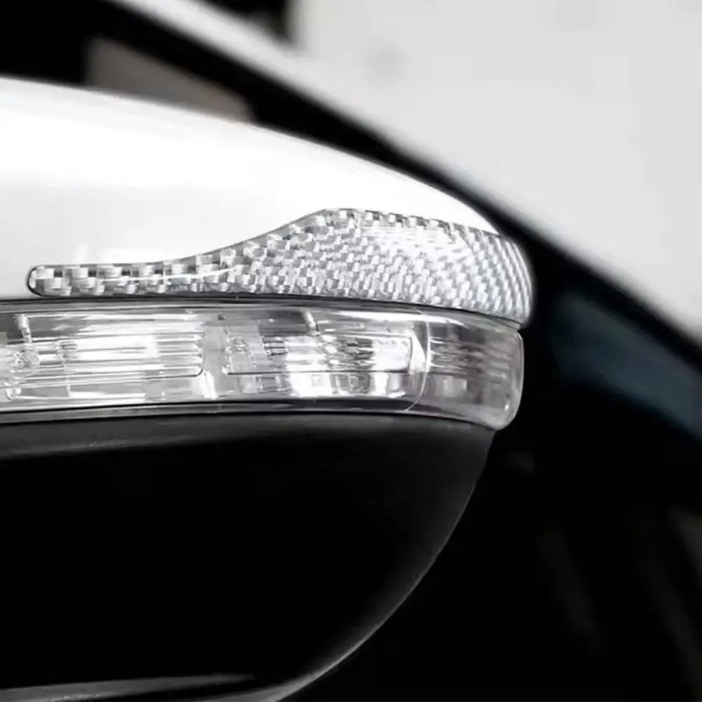 Espelho retrovisor anti-colisão tira anti-risco decoração auto peças reflexivas adesivo tira do carro s8i1
