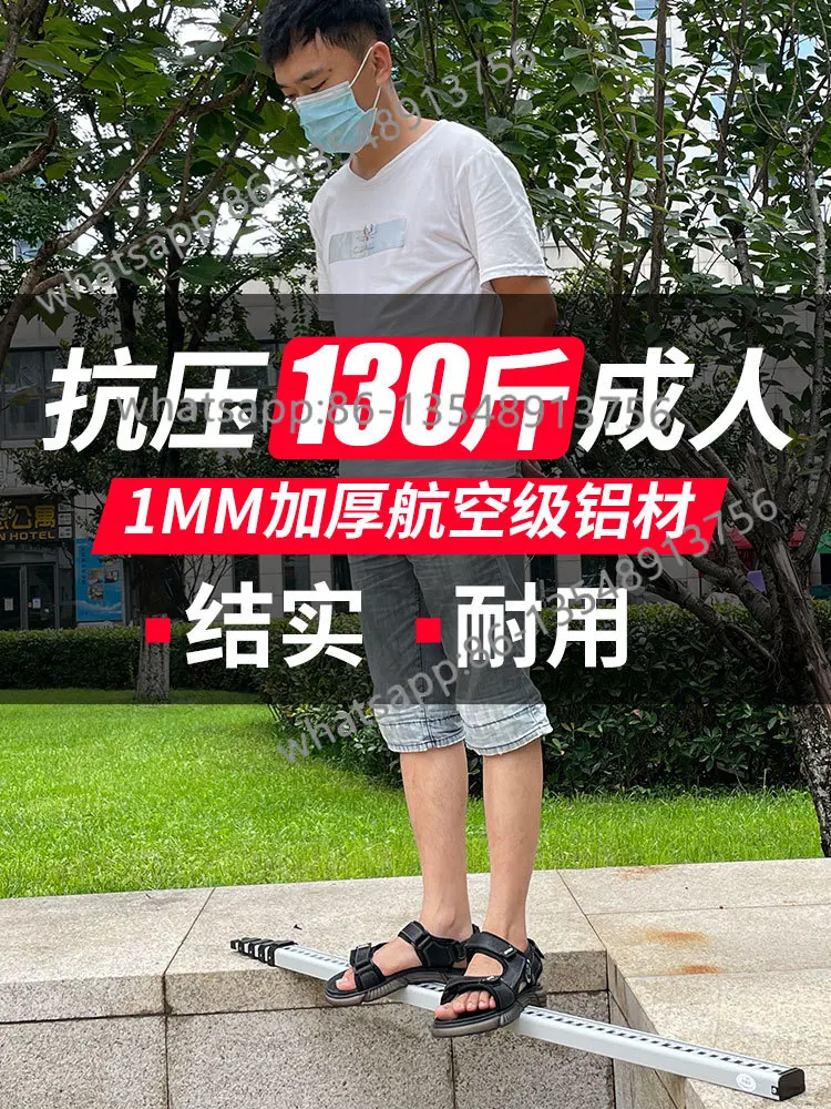 

Thickened level ruler 5/7/3 meters retractable ruler 5m aluminum alloy measuring tree to measure the height of the car