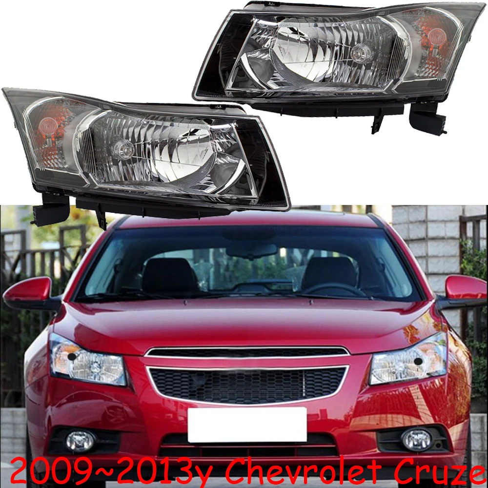 

1pcs car bumper headlamp For Chevrolet Cruze headlight 2009～2013y head lamp for Chevrolet Cruze fog lamp