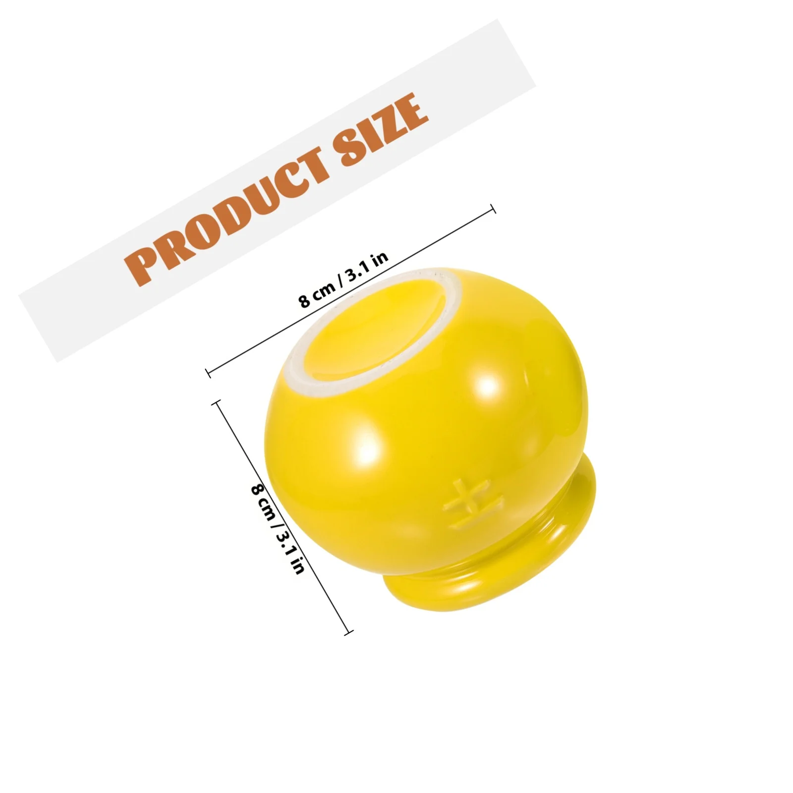 5 Stücke Keramik Schröpfen Tassen Feuer Therapie Verdickte Saugnäpfe für Körper Muskel Entspannung Vakuum Massage Schröpfen Werkzeug