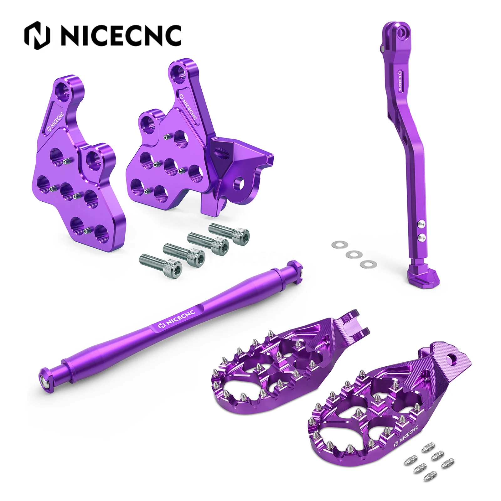 AliExpress NICECNC For Surron light bee X S L1E Segway X160 X260 Electric Bike Foot Pegs Bracket Package Footrest Support Brace Foot Side KickStand