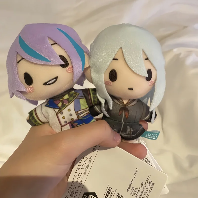 جديد Pjsk ألعاب من نسيج مخملي المفاتيح مشروع Sekai Shinonome Akito محشوة أفخم دمية Aoyagi Toya قلادة حقيبة الظهر ديكور الفتاة هدية