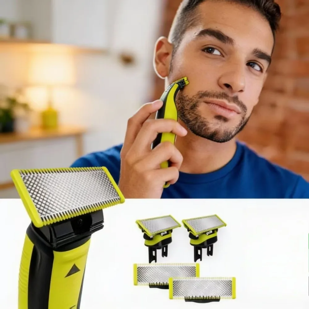 

Сменные лезвия для мужской электробритвы, совместимые с моделями OneBlade QP210/80 QP2515 QP2520 QP2630 QP2834