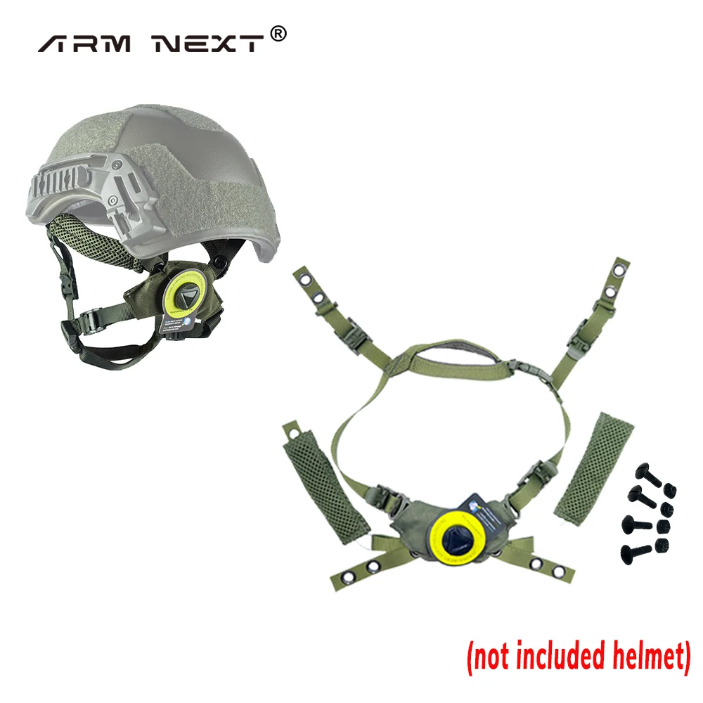 

Newest Helmet Extention Liner Suspension System Helmet Lanyard FAST MICH Military Airsoft Outdoor Hunting Accessie