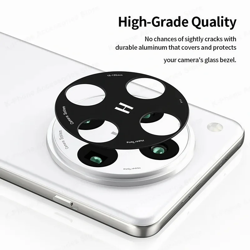 حامي عدسة معدني لهاتف Oppo Find X8 Pro Ultra Pro غطاء حلقة كاميرا من سبائك الألومنيوم الخلفي #2
