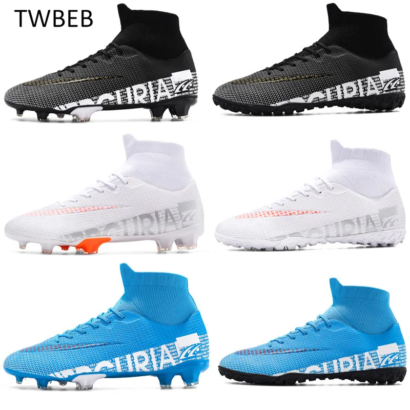 Men Women's Professional Soccer Boots Children Boys and Girls Students Soccer Shoes Cleats Size 35/45 Sports Shoes