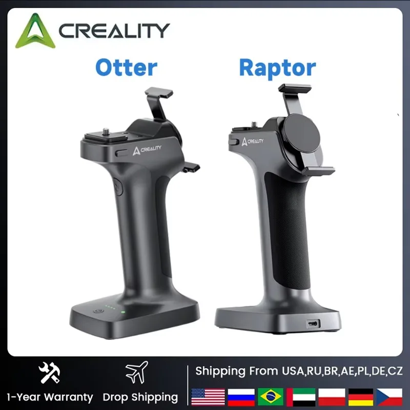 

Creality Scan Bridge 3D-сканирование Ручной беспроводной Wi-Fi6 Redefining Портативность для 3D-сканера Otter/ Raptor/RaptorX/Sermoon S1