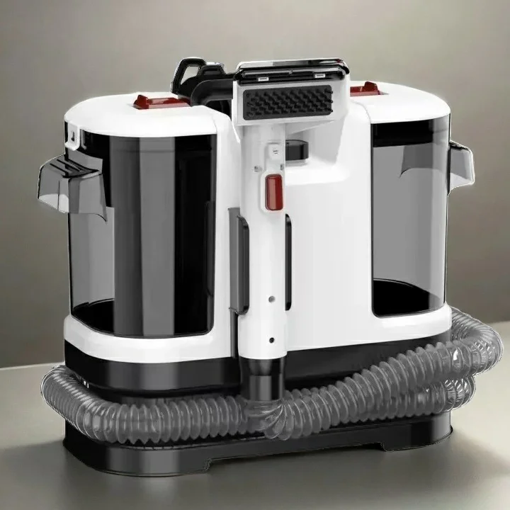 

Versatile wet and dry portable compact pet stain remover carpet cleaner with sofa and car steam technology