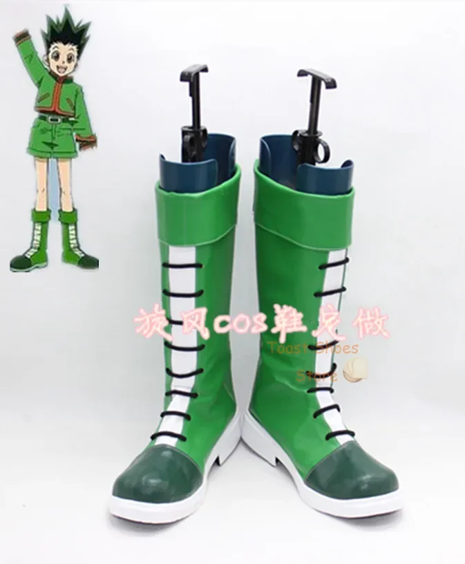 Anime HUNTER HUNTER Gon Freecss Cosplay Comic Anime Game for Con Halloween Party Cosplay Costume Prop Shoes