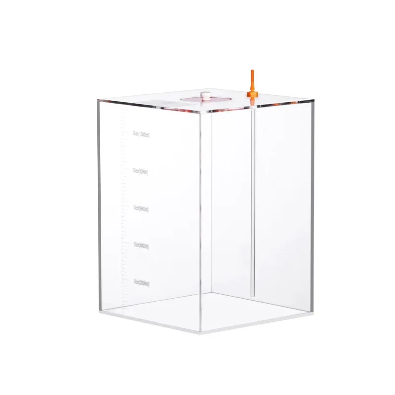 Red Starfish 1.5L/2.5L/4.5L/5L/10L Transparent Acrylic Dosing Pump Scale Liquid Storage Bucket Container Titration Tank Aquarium - view 3