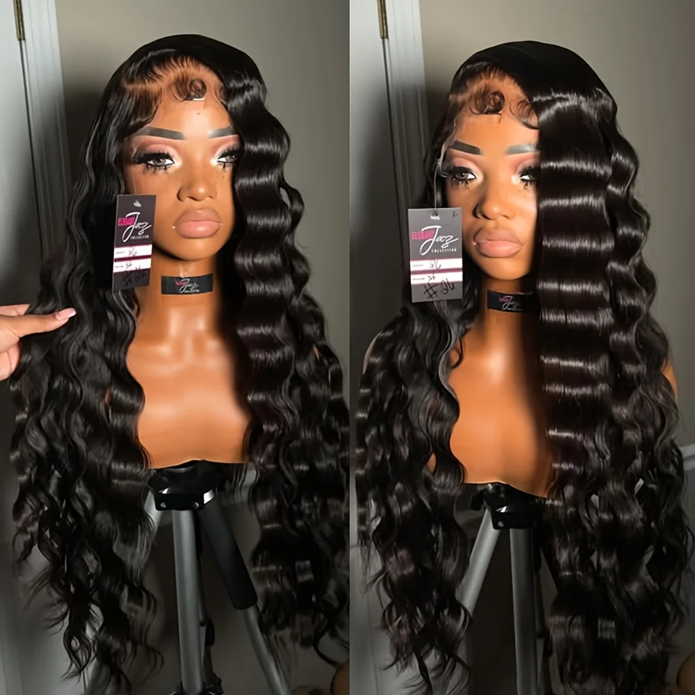 فضفاض موجة عميقة الدانتيل الجبهة الباروكات 13x6 13x4 خصلات الشعر المستعار الإنسان المياه مجعد HD الدانتيل الباروكة الأمامية 100% البرازيلي قبل قطعها للنساء