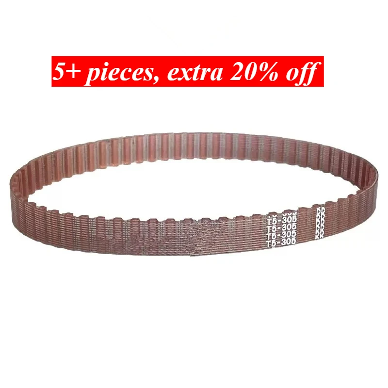 Japan T5 Polyurethane Wire Seamless Timing Drive Belt T5-525 T5-545 T5-550 T5-560 T5-575 T5-600 T5-610 T5-620 T5-630 T5-640