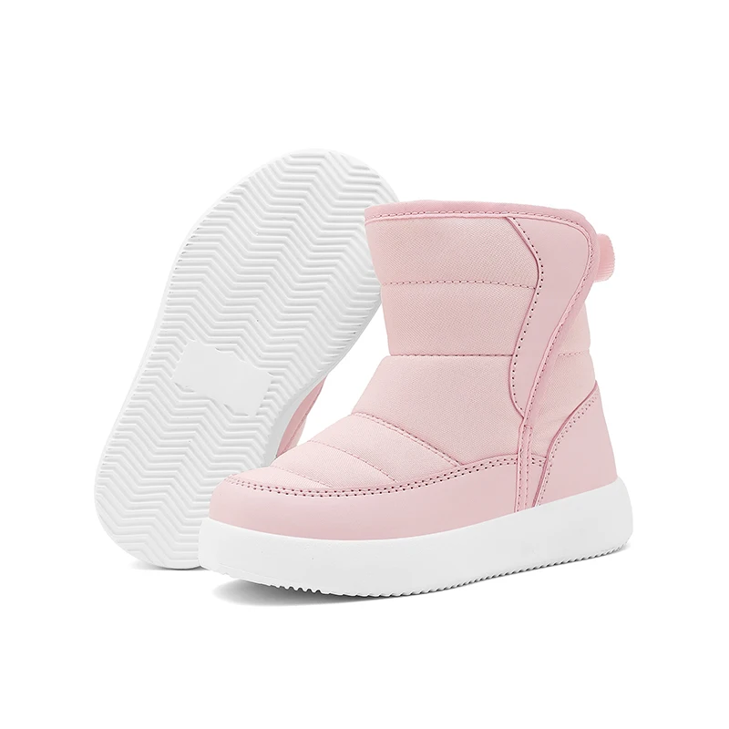 Winter Children's Snow Boots Shoes Plush Anti-Slip Casual Waterproof Thicken For Boys Girls Cotton Outdoor Kids Sneakers image 3