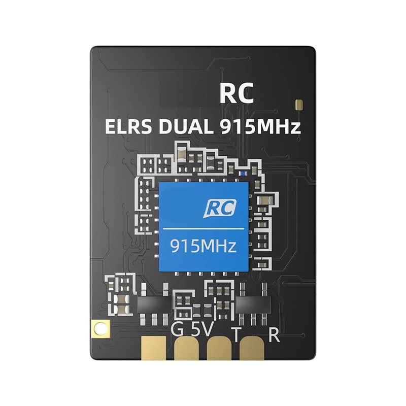 Untuk GEPRC ELRS DUAL Perluas Receiver RX 25-200Hz Built-In TCXO dengan antena ganda untuk FPV RC Drone