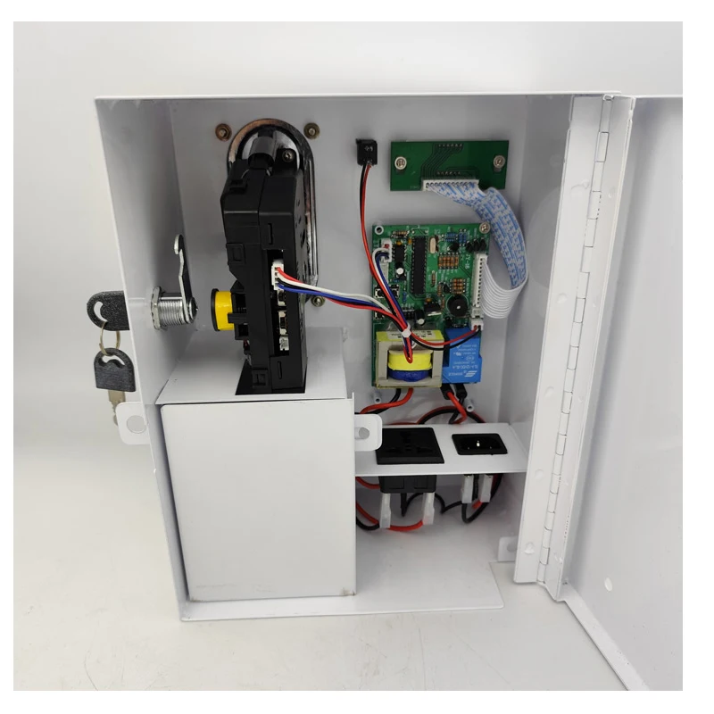 

Multi Coin Timer Controller Box 110V/220V Timer Board for Washing Laundry Car Washer Machine 6 Types Coin Recognition