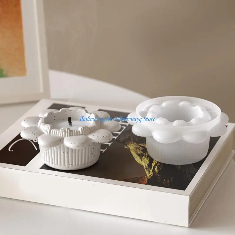 

573B Flower Storage Bowl Moulds for Making Resin or Plaster Holders