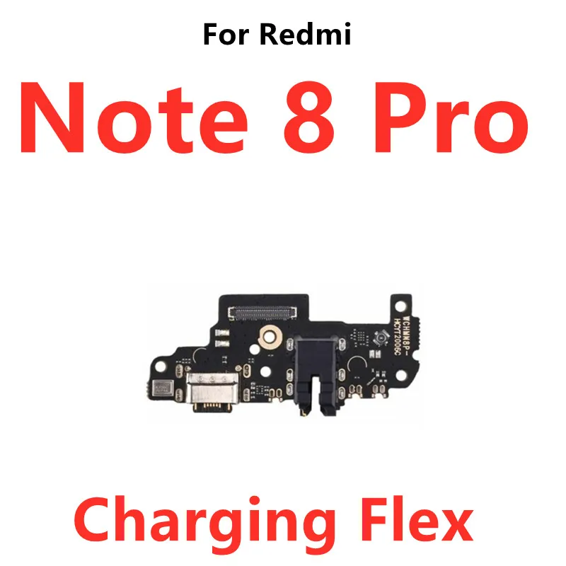 Voor Xiaomi Redmi Note 8 Pro 8T Moederbord Flex Usb Board Oplader Opladen Dock Poort Stekker Connector Flex Kabel