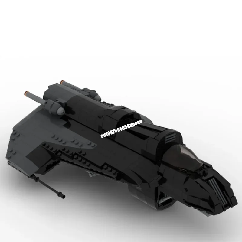 Nieuwe 876 Stuks Beroemde Star Battle Movie Moc G1-M4-C Dunelizard Fighter Model Diy Creatieve Ideeën Kid Speelgoed Verjaardagscadeau Custom puzzel