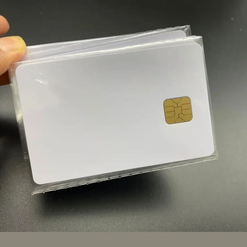 100pcs IC Card  Smart Card  Chip 4442 Card Contact Type Ic Card  Widely Used In Consumer Systems