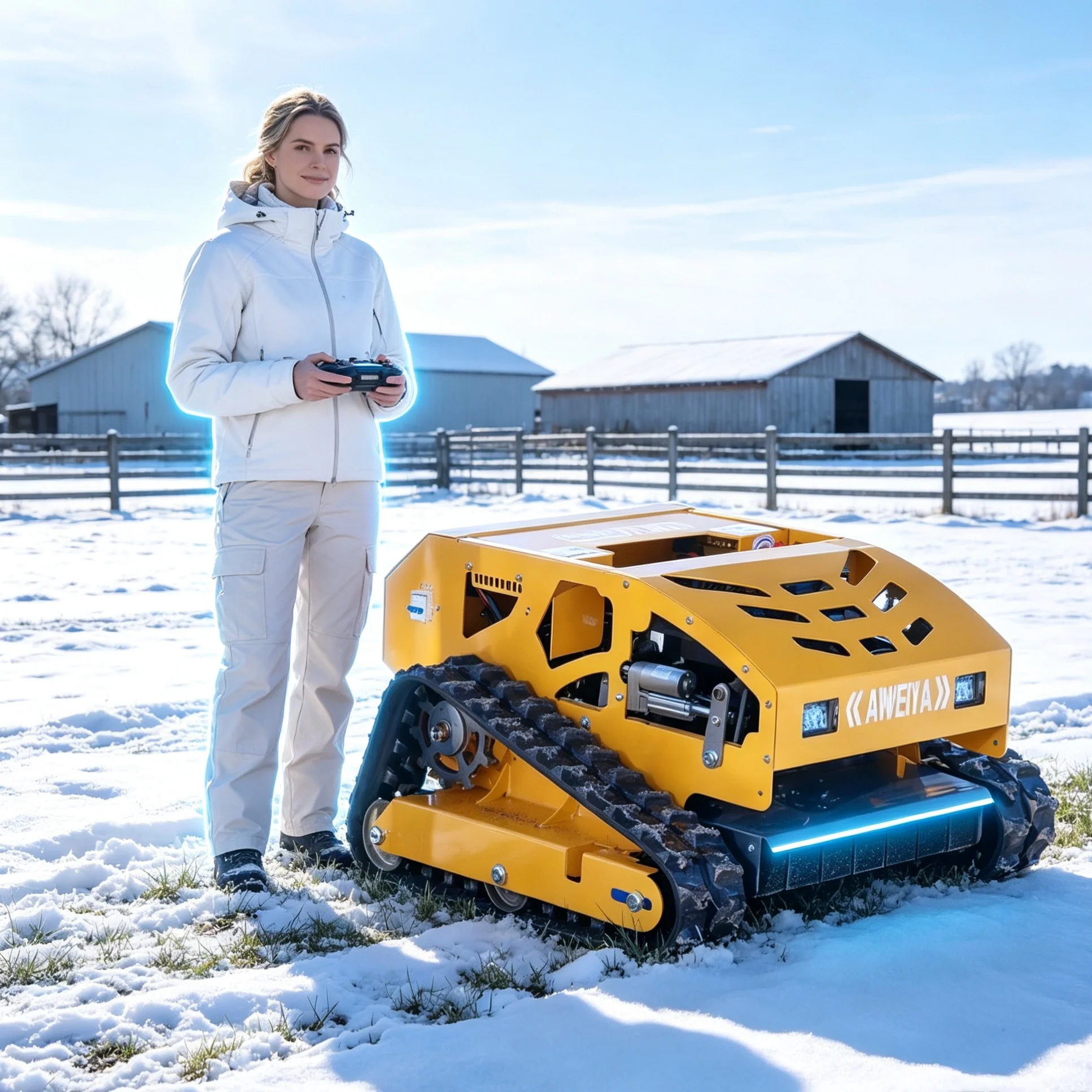 Customized Self‑Propelled RC Mower, Labor Saving Operation For Home Garden And Public Greenbelt