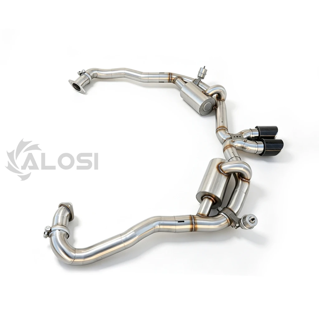 For Porsche 981 Cayman/Boxster Boxster S / Cayman S / GTS 2.7/3.4 Spyder  GT4 2012-2016 High-performance Exhaust valve