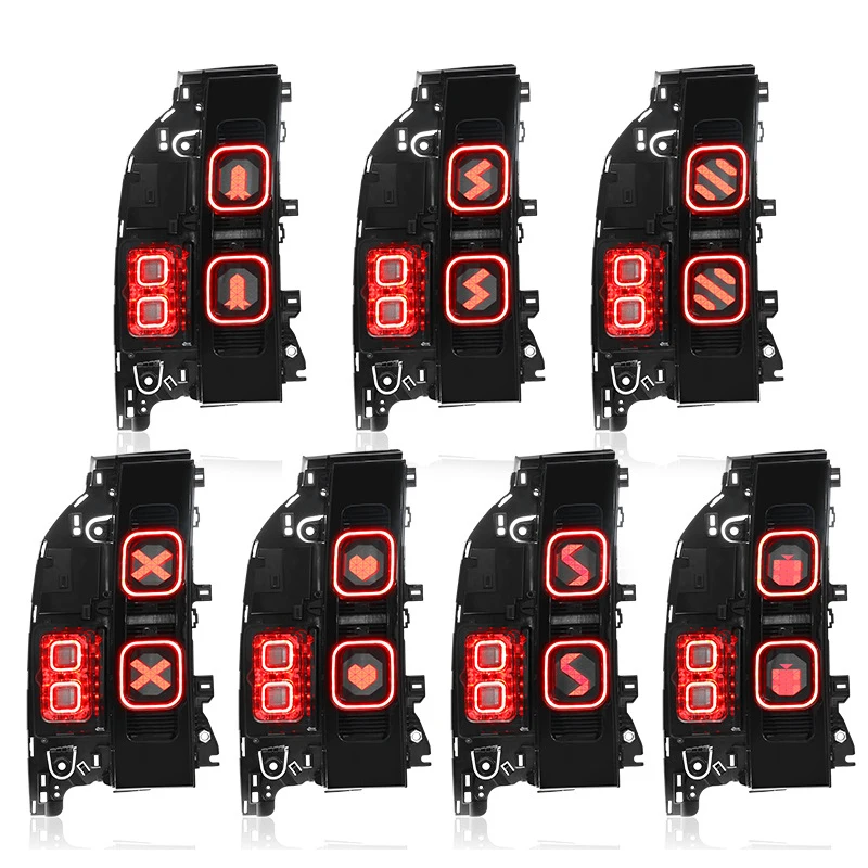 2pcs Car Rear Brake Lamp Signal Light For Land Rover Defender Accessories 90 110 130 L663 2020 2021 2022 2023 -2025 Taillights