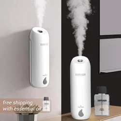 Essential Oil Diffuser for Home Flavoring Fragrance Diffuser 3 Modes Wall Mounted Desktop Room Fragrance Air Freshener Purifiers