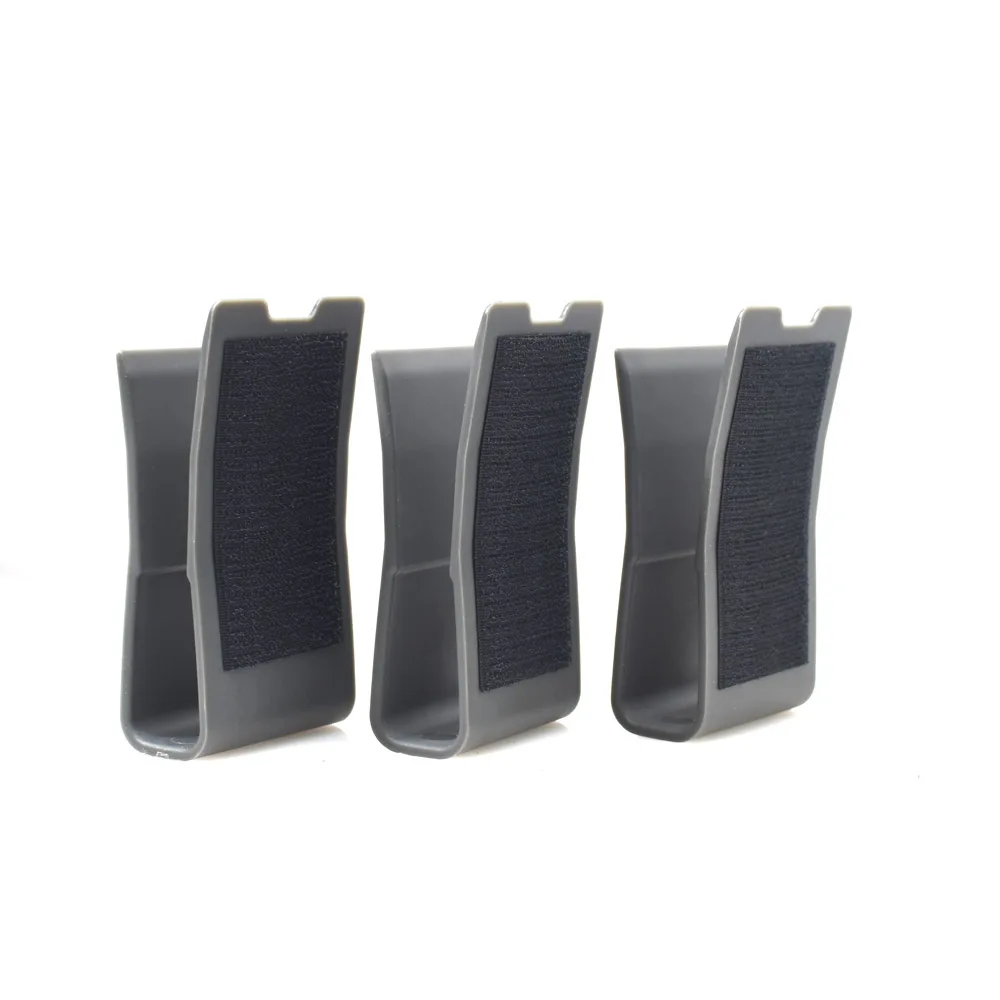 

Tactical Nylon Wedge Insert Carrier Clip M4 5.56 AK 7.62 MAG With Hook Equipment for Molle Open Top Magazine Pouches
