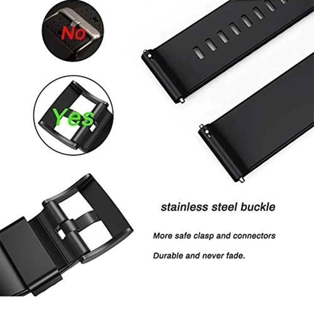 For Suunto 9 Baro 9 Spartan Silicone Strap Suunto 7 Sport Wrist HR Baro Smart Watch Replacement Wristband Accessories