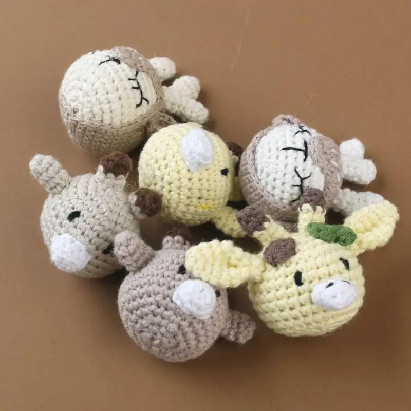 Szydełkowe koraliki DIY Anime ząbek koraliki bezpieczne i zabawne dla dzieci i małych dzieci