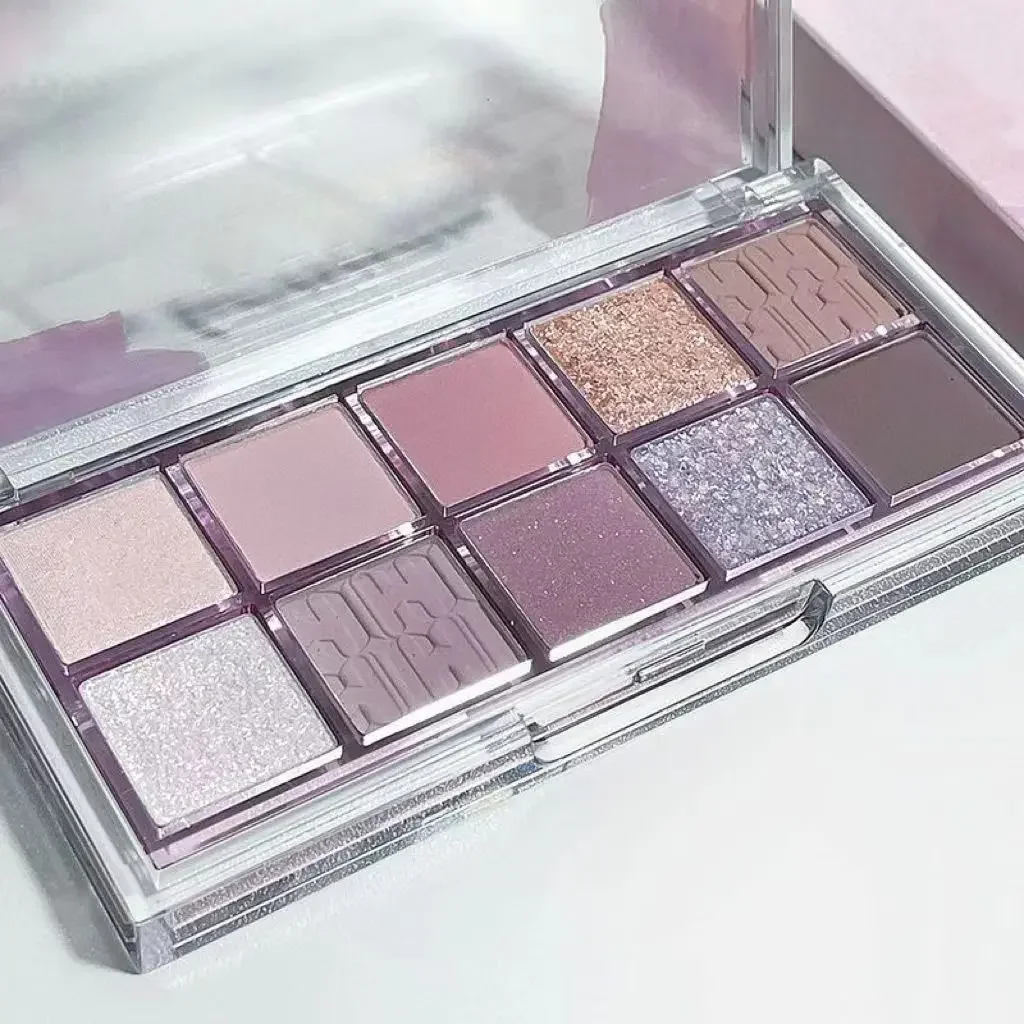 10 Colors Autumn and Winter Low Saturation 10 Color Eyeshadow Plate New Earth Color Niche Brand Ins Parity Dropshipping