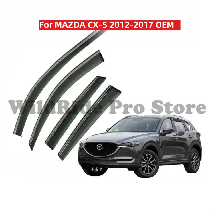 

For MAZDA CX-5 2012-2017 OEM High Quality Injection Deflector PC Window Visor