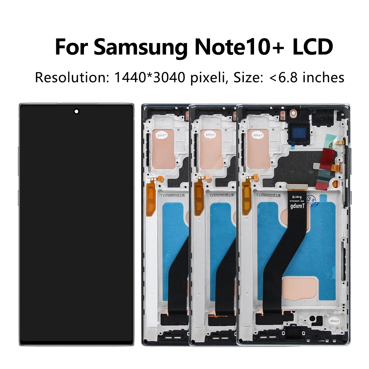 For Samsung Note 10 Plus Tested Note10+ N975F N975 N975W LCD Display Touch Screen Digitizer Assembly Replacement